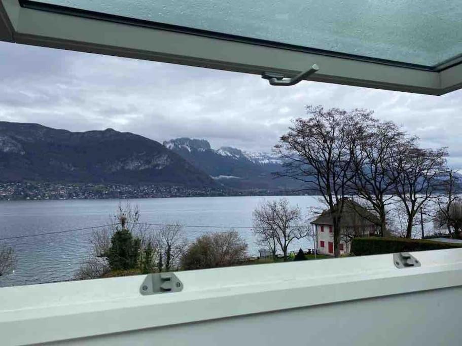 La Roseliere Sud, Vue Lac & Jardin Sevrier Luaran gambar