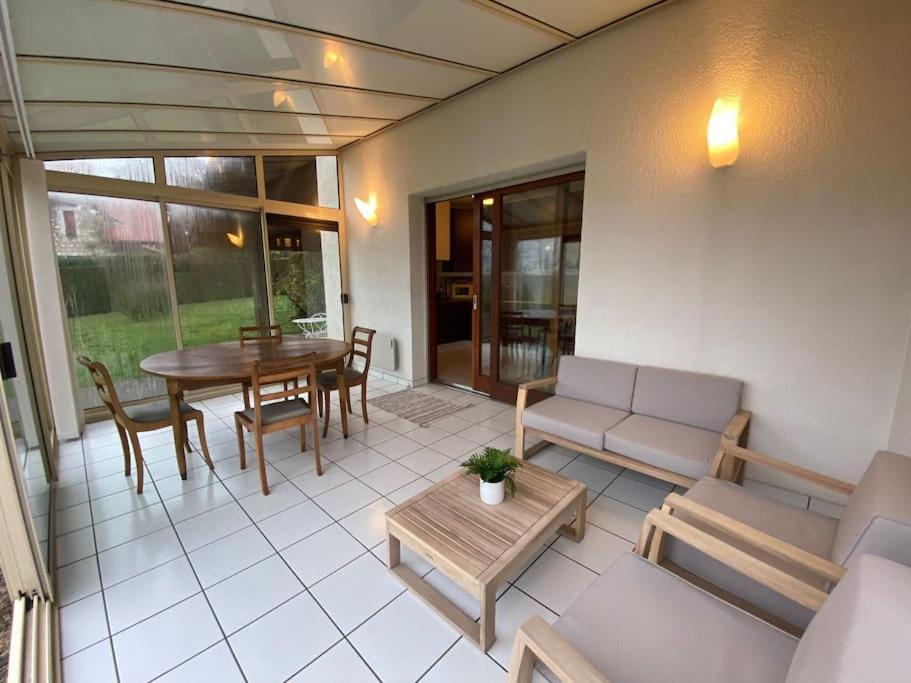La Roseliere Sud, Vue Lac & Jardin Sevrier Luaran gambar