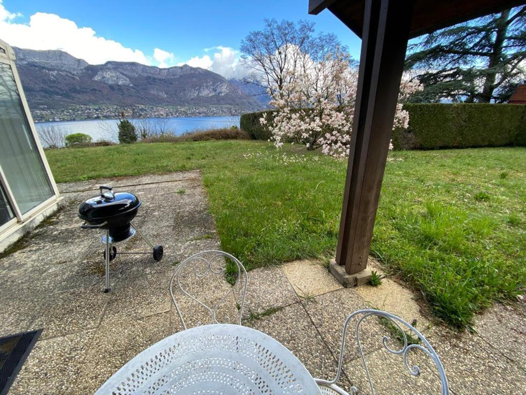 La Roseliere Sud, Vue Lac & Jardin Sevrier Luaran gambar